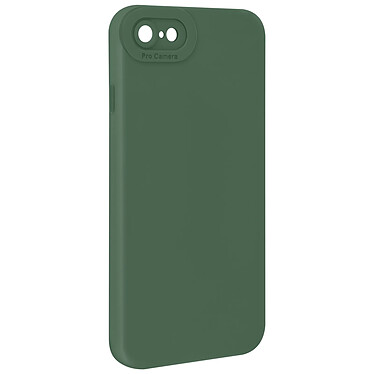 Avizar Coque pour iPhone 7 / 8 / SE 2020 / SE 2022 Silicone Protection Caméra Vert Foncé