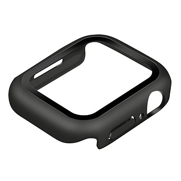 Avizar Coque Apple Watch Serie 7 (45mm) Rigide Finition Soft-touch Enkay noir