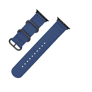 Acheter Evetane Bracelet en nylon pour Apple Watch (42/44/45/49 mm) Bleu