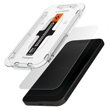 Spigen SGP 2 Films écran iPhone 14 Pro Max Kit d'installation Ez Fit  Transparent