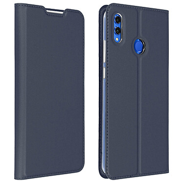 Avizar Housse Honor 8X/View 10 Lite Etui Portefeuille Support Stand  Bleu nuit