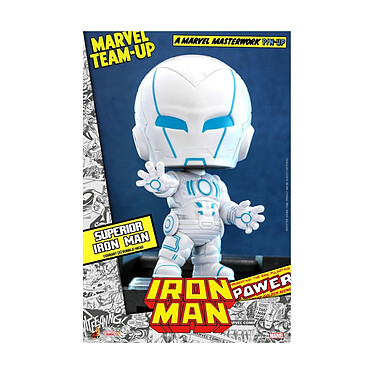 Marvel Comics - Figurine Cosbaby (S) Superior Iron Man 10 cm