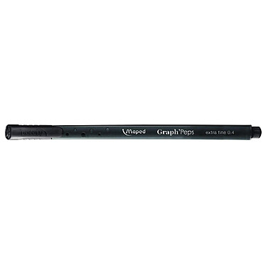 Maped Stylo feutre Graph'PEPs extra fin 0,4 mm noir