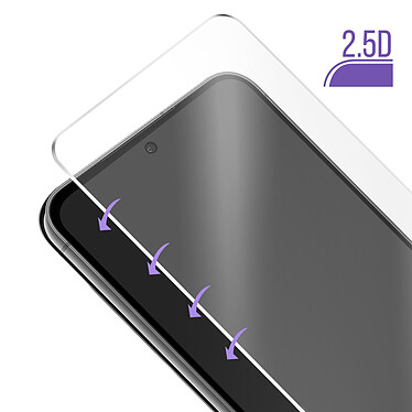 Acheter Avizar Verre Trempé pour Samsung Galaxy S23 FE Dureté 9H Biseauté 2.5D Finesse 0.26mm  Transparent