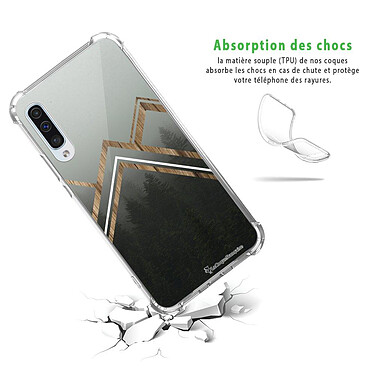 Avis LaCoqueFrançaise Coque Samsung Galaxy A70 anti-choc souple angles renforcés transparente Motif Trio Forêt