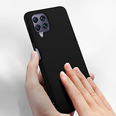 Avis Avizar Coque Samsung Galaxy A22 Silicone Semirigide Finition Soft Touch Fine noir
