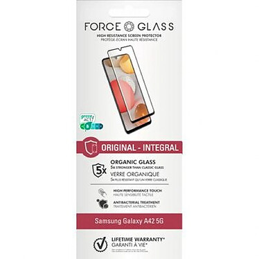 Acheter Force Glass Pack de 5 Protège écrans pour Samsung Galaxy A42 5G en Verre 2.5D Original Transparent