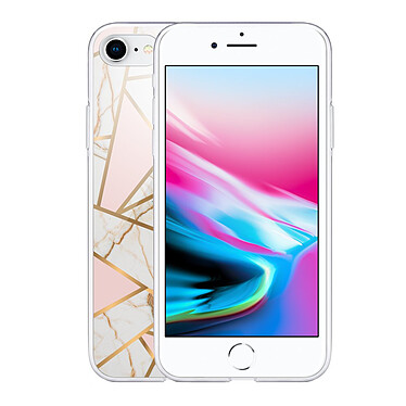 Avis LaCoqueFrançaise Coque iPhone 7/8/ iPhone SE 2020/ 2022 silicone transparente Motif Marbre Rose ultra resistant