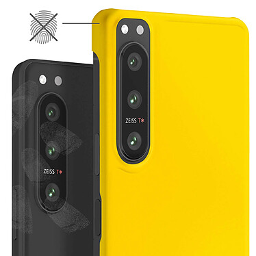 Avis Avizar Coque pour Sony Xperia 1 VI Polycarbonate Anti-traces Jaune