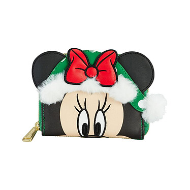 Disney - Porte-monnaie Minnie Mouse Polka Dot Christmas heo Exclusive By Loungefly
