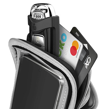 Avis Avizar Brassard sport néoprène noir Multi-rangements Smartphone taille 3XL