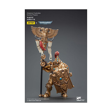 Acheter Warhammer 40k - Figurine 1/18 Adeptus Custodes Vexilus Praetor