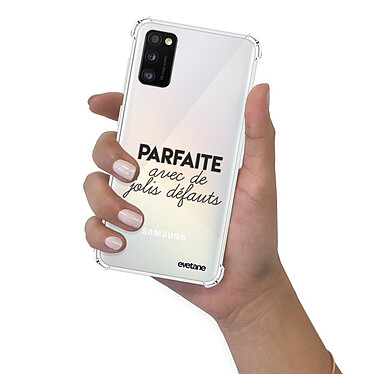 Evetane Coque Samsung Galaxy A41 anti-choc souple angles renforcés transparente Motif Parfaite Avec De Jolis Défauts pas cher