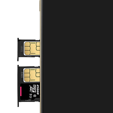 Avis Avizar Tiroir SIM Samsung Galaxy J6 support 2x carte nano SIM + microSD - noir