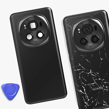 Acheter Clappio Vitre arrière de remplacement pour Honor Magic 6 Pro Noir