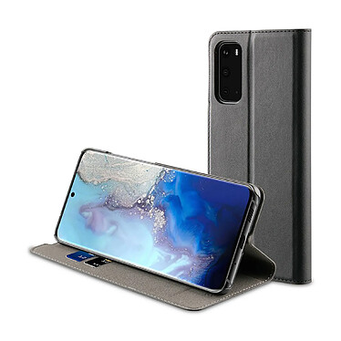 Avis Muvit Étui pour Galaxy S20 5G Édition Folio Stand avec 2 Emplacements de Cartes Noir