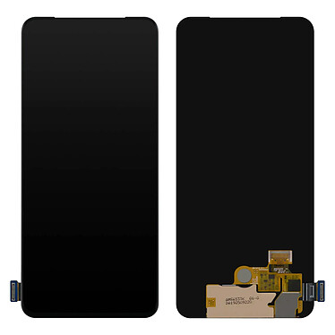 Clappio Bloc Complet pour Oppo Reno 2Z Écran LCD Vitre Tactile de remplacement Noir