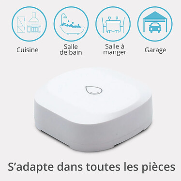 Avis METRONIC - Détecteur d’inondation intelligent sans fil Zigbee