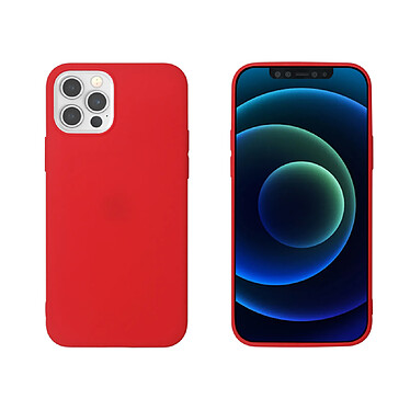 Avis Myway Coque pour iPhone 12 / 12 Pro COLORED Souple en TPU Rouge