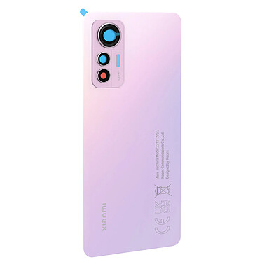 Avis Clappio Vitre arrière de remplacement pour Xiaomi 12 Lite Rose Poudré