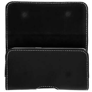 Avizar Housse pochette ceinture doubles attaches Smartphones taille XL - Noir pas cher