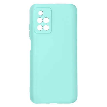 Avizar Coque pour Redmi 10 et 10 2022 Semi-rigide Finition Soft-touch Fine turquoise