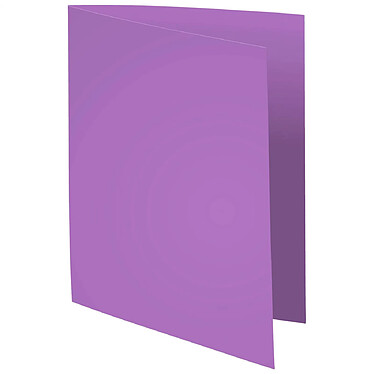 Avis EXACOMPTA Paquet de 100 chemises Forever® 220 100% recyclé - 24x32cm - Lilas