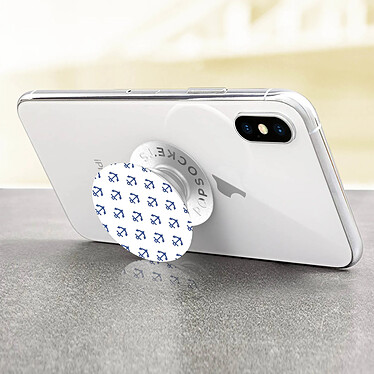 Acheter Popsockets PopGrip Smartphone Maintien et Support Vidéo Design ancre Blanc