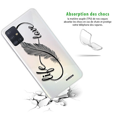 Avis Evetane Coque Samsung Galaxy A71 360 intégrale transparente Motif Love Life Tendance