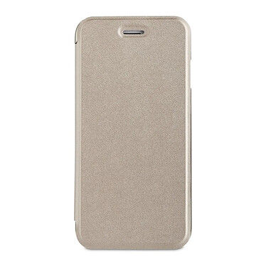 Muvit Étui pour iPhone 8 / 7 / 6S / 6 Folio Bling Antichocs avec Porte-cartes Dorée