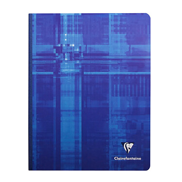 CLAIREFONTAINE Cahier Broché 17x22 cm 192 pages petits carreaux 90g Coloris Aléatoire