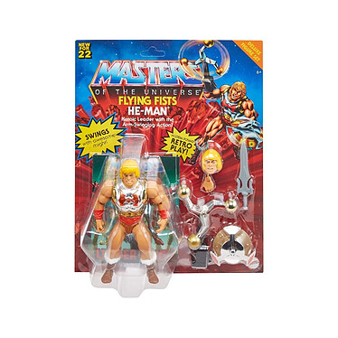 Avis Les Maîtres de l'Univers Origins Deluxe 2022 - Figurine Flying Fists He-Man 14 cm