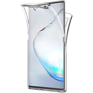 Acheter Evetane Coque Samsung Galaxy Note 10 Plus 360° intégrale protection avant arrière silicone transparente Motif