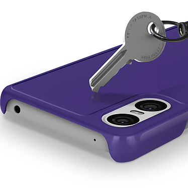 Acheter Avizar Coque pour Sony Xperia 10 VI Polycarbonate Anti-traces Violet Foncé