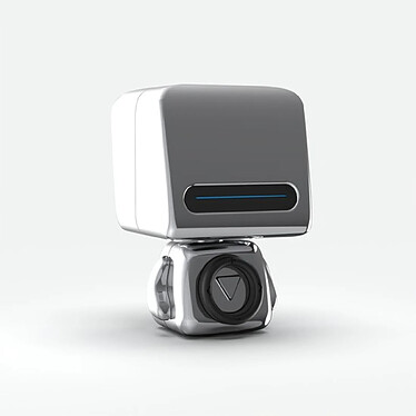 Mobility on Board Enceinte Bluetooth sans Fil Modèle Robot Argent