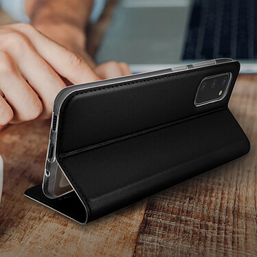 Dux Ducis Housse pour Samsung Galaxy S20 Satiné Porte-carte Support Vidéo  Noir pas cher