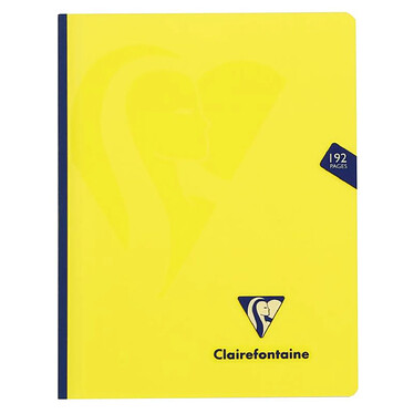 Avis CLAIREFONTAINE Mimesys brochure cousue polypro 17x22cm 192p séyès coloris assortis