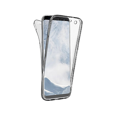 Evetane Coque Samsung Galaxy S8 360 intégrale transparente Motif transparente Motif Tendance