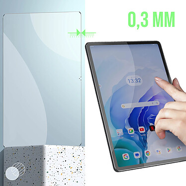 Avizar Verre Trempé pour Lenovo Tab P11 Pro Gen 2 Dureté 9H Anti-rayures Anti-traces  transparent pas cher