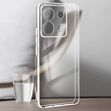 Avizar Coque pour Xiaomi Redmi Note 13 Pro 5G Caméra Protégée Silicone Fin Transparent pas cher