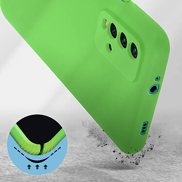 Avis Avizar Coque Xiaomi Redmi 9T Silicone Semi-rigide Finition Soft Touch Fine vert