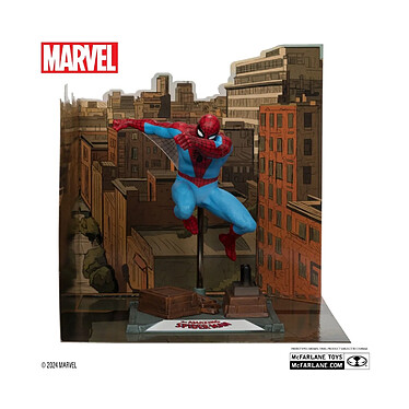 Marvel Collection - Statuette 1/10 Spider-Man (The Amazing Spider-Man 38) (Gold Label) 15 cm