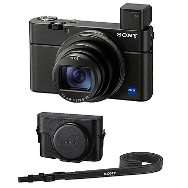 SONY Compact DSC-RX100 VII NOIR+ ETUI