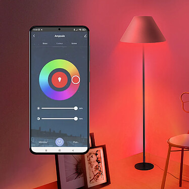 Avis METRONIC - Ampoule intelligente Wi-Fi E27 LED RGB 9W