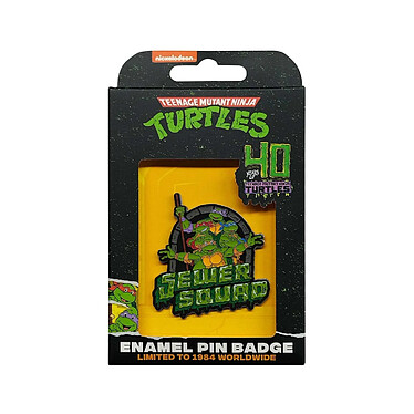 Avis Les Tortues Ninja - Pin's Les Tortues Ninja 40th Anniversary Limited Edition