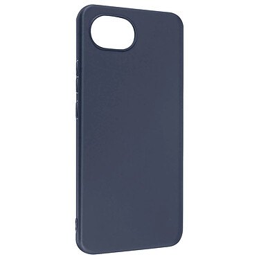 Avizar Coque pour Realme C30 Silicone Flexible Finition Mate Anti-traces  bleu nuit