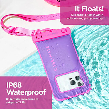 Acheter Case Mate Étui waterproof flottant Purple Paradise