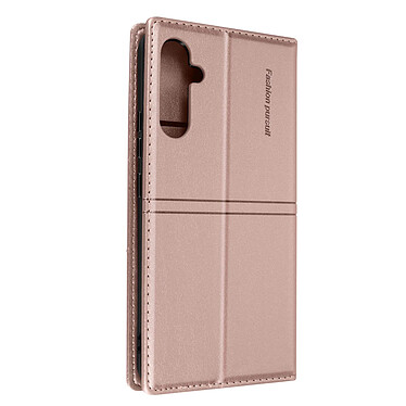 Avizar Étui pour Samsung A34 5G Portefeuille Support Clapet Magnétique  Rose Gold