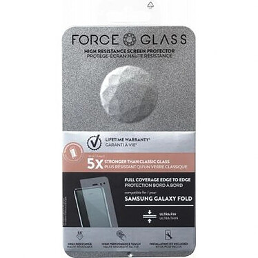 Avis Force Glass Protège-écran pour Galaxy Fold Oléophobe 2.5D avec Adhésif Transparent