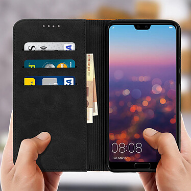 Acheter Avizar Etui folio Noir pour Huawei P20 Pro